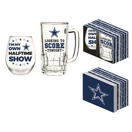 Cowboys Wine and Spirits Boxed Gift Set