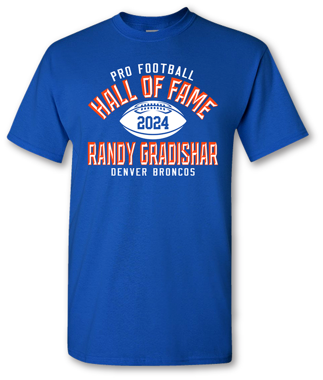 Broncos Randy Gradishar Class of 2024 Elected T-Shirt