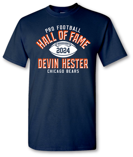 Bears Devin Hester Class of 2024 Elected T-Shirt