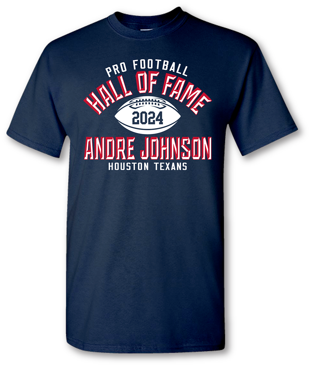Texans Andre Johnson Class of 2024 Elected T-Shirt