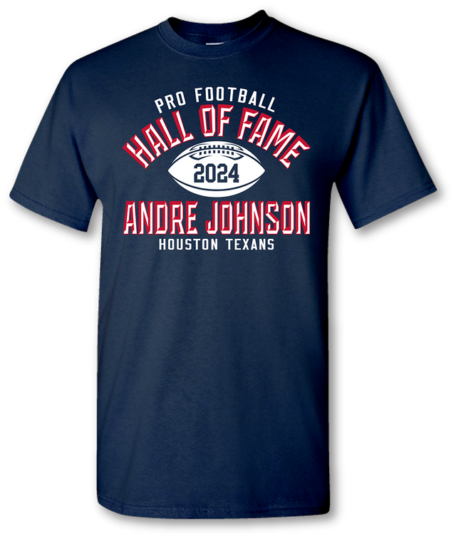 Texans Andre Johnson Class of 2024 Elected T-Shirt