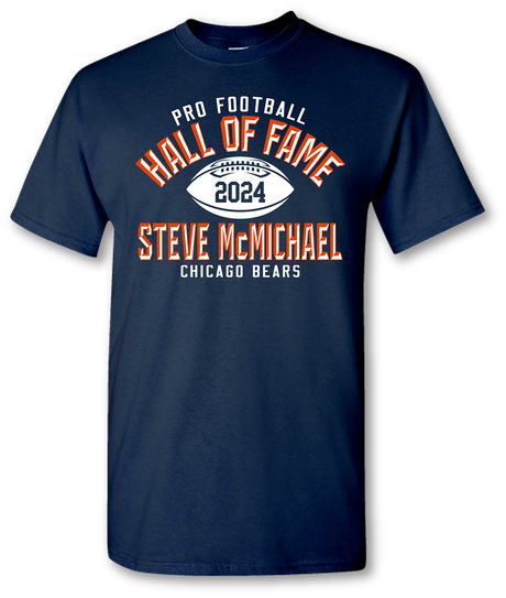 Bears Steve McMichael Class of 2024 Elected T-Shirt