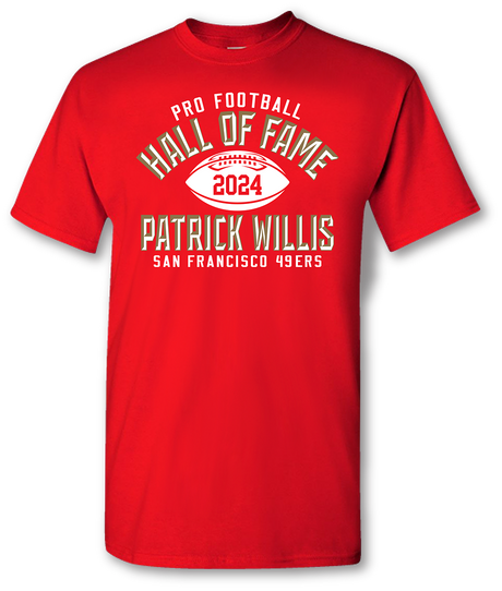 49ers Patrick Willis Class of 2024 Elected T-Shirt