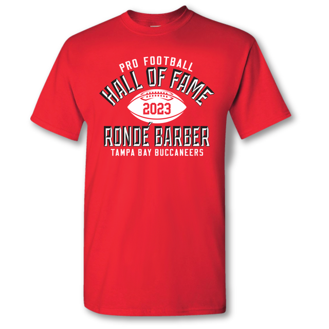 Buccaneers Rondé Barber Class of 2023 Elected T-Shirt