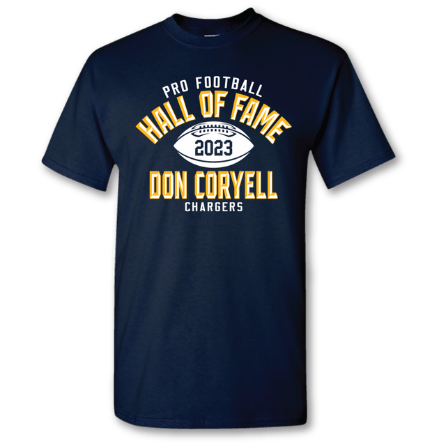 Chargers Don Coryell Class of 2023 Elected T-Shirt