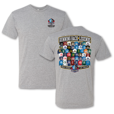 Hall of Fame Running Back Legends T-Shirt