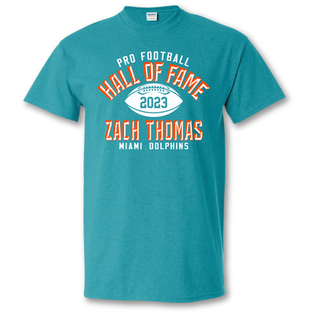Dolphins Zach Thomas Class of 2023 Elected T-Shirt