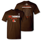 Browns Joe Thomas Class of 2023 Stat Tee