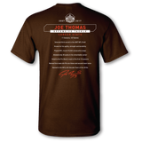 Browns Joe Thomas Class of 2023 Stat Tee