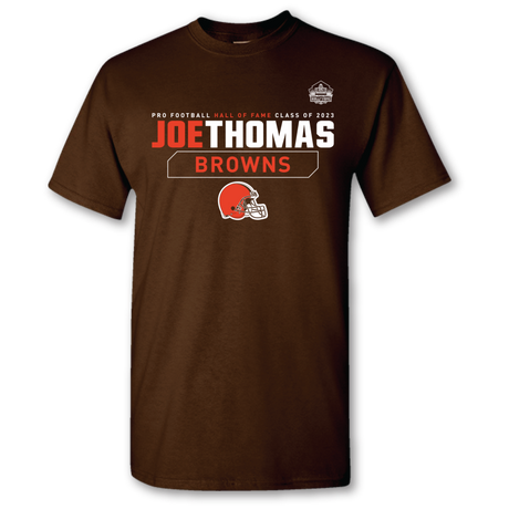 Browns Joe Thomas Class of 2023 Stat Tee