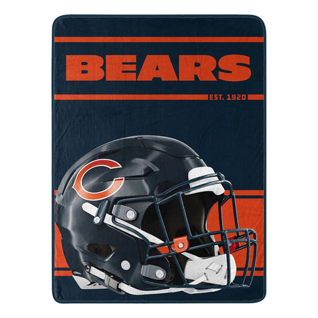 Bears The Northwest Company 46" x 60" 40-Yard Dash Micro Raschel Blanket