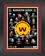 Washington Commanders Hall of Fame Inductees Legacy Frame