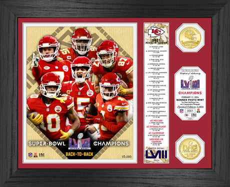 Kansas City Chiefs Super Bowl LVIII (58) Champions Bronze Coin Photo Mint