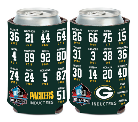 Packers Inductee Can Cooler