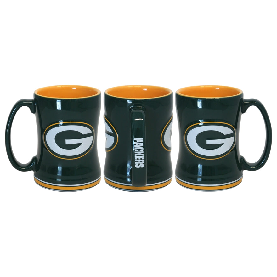 Packers Sculptured Mug