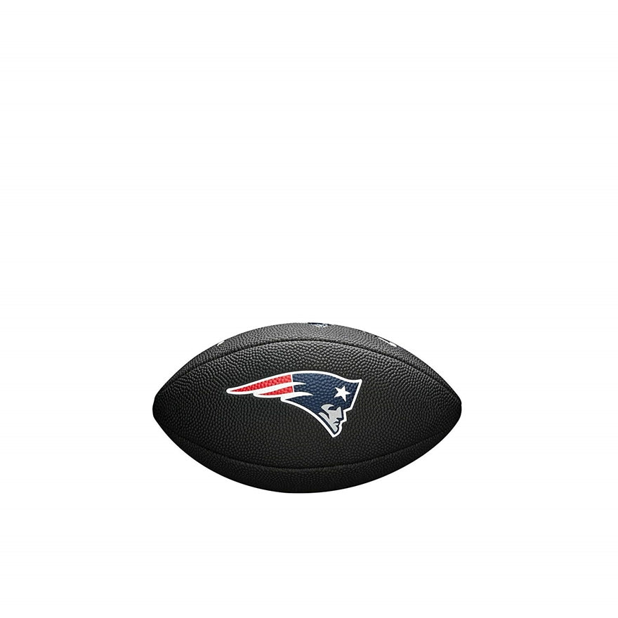 Patriots Wilson® Mini Soft Touch Black Football