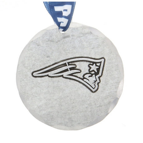Patriots Classic Round Aluminum Ornament