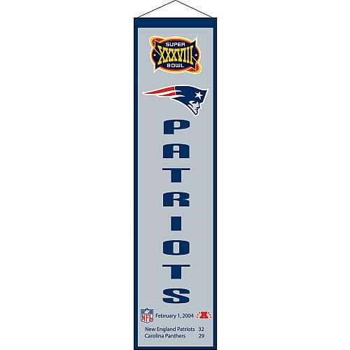 Super Bowl XXXVIII Banner