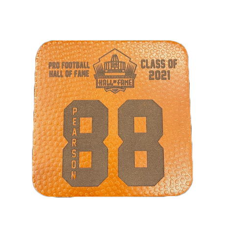 Drew Pearson Leather Player Coaster