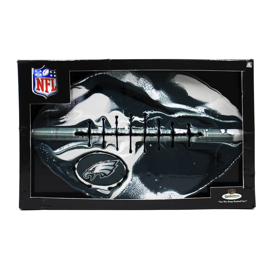 Eagles Team Pride Recycled Metal Wall Art Football