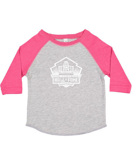 Hall of Fame Toddler Baseball T-Shirt - Pink