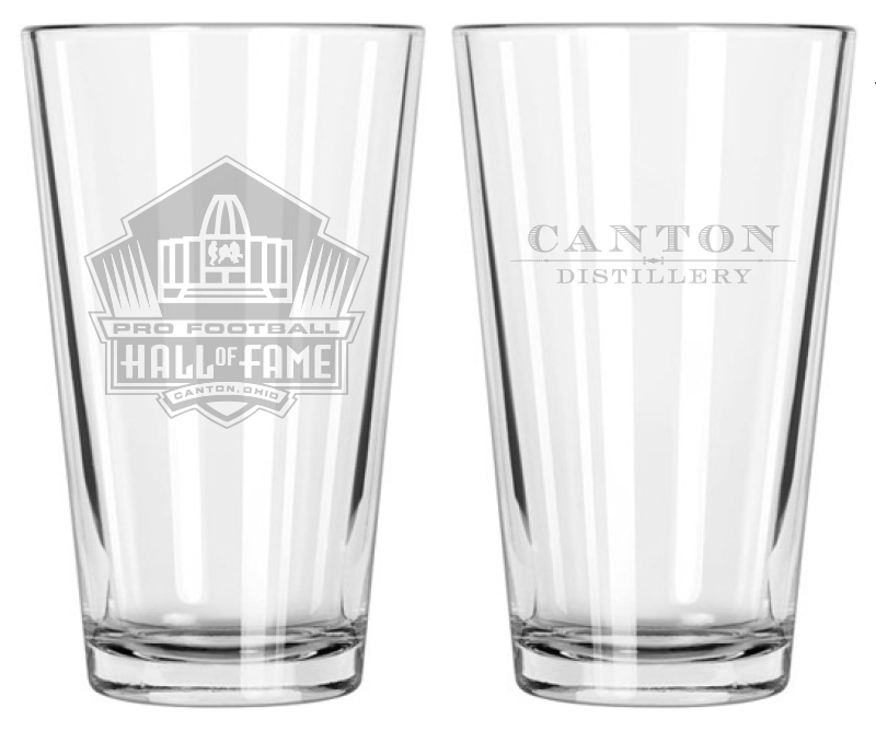 Hall Of Fame Canton Distillery Pint Glass Pro Football Hall Of Fame Hall of fame canton distillery pint glass pro football hall of fame