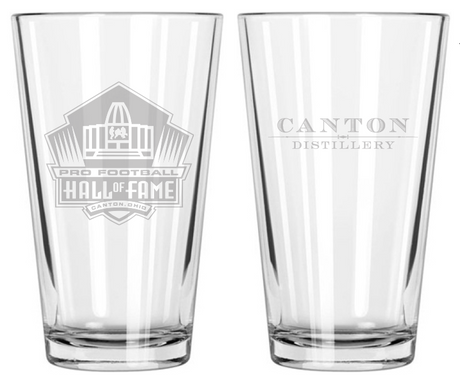 Hall of Fame Canton Distillery Pint Glass