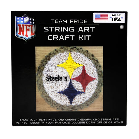 Steelers Team Pride String Art Set