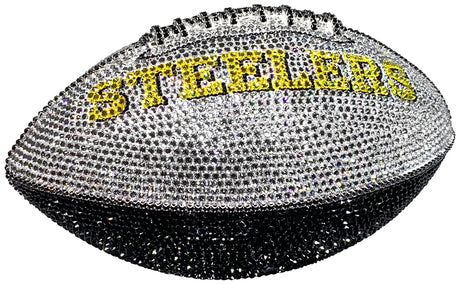 Steelers Swarovski Crystal Full Size Football