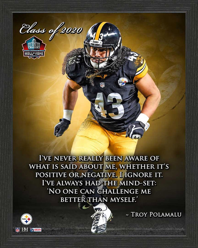 Troy Polamalu Inspiration Frame