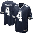 Cowboys Dak Prescott Adult Nike NFL Game Jersey