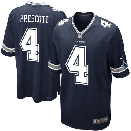 Cowboys Dak Prescott Adult Nike NFL Game Jersey