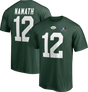 Joe Namath New York Jets Hall of Fame Name and Number Tee