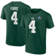 Brett Favre Green Bay Packers Hall of Fame Name and Number T-Shirt