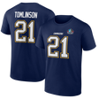 LaDainian Tomlinson Los Angeles Chargers Hall of Fame Name and Number T-Shirt