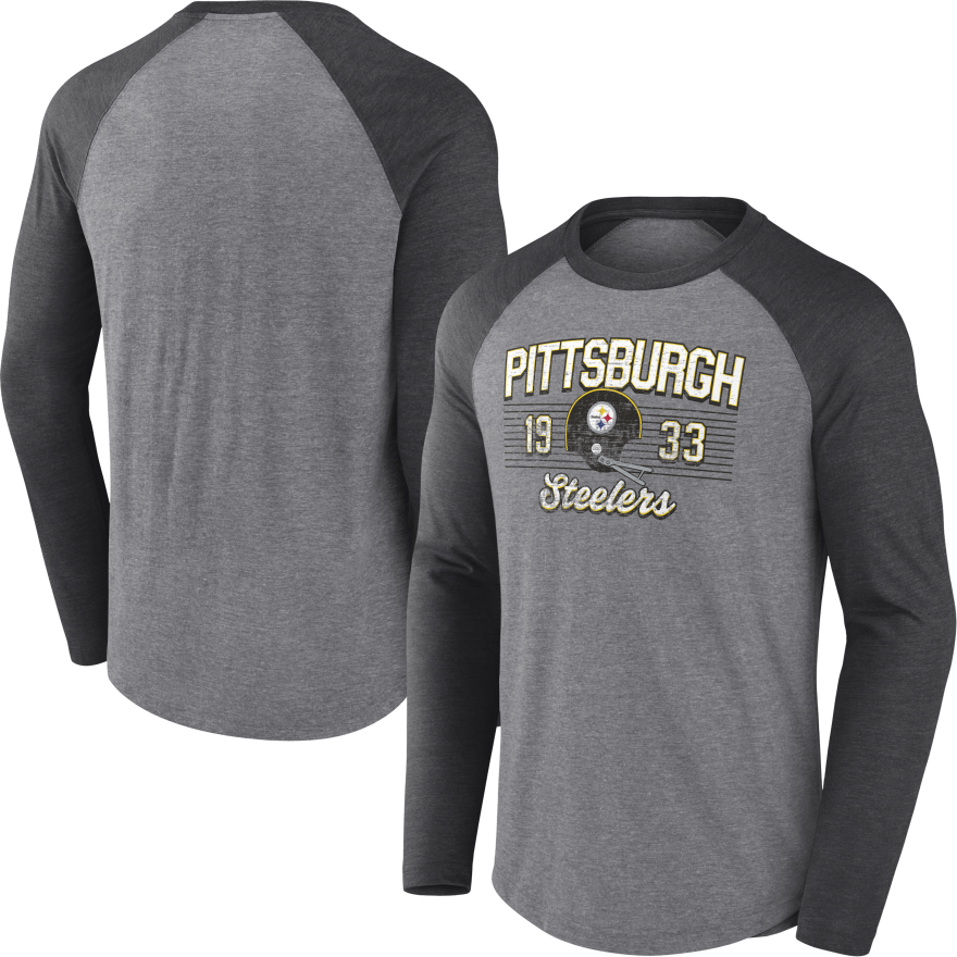 Steelers Weekend Raglan Long Sleeve T-Shirt