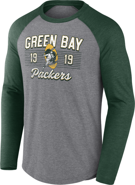Packers Weekend Raglan Long Sleeve T-Shirt