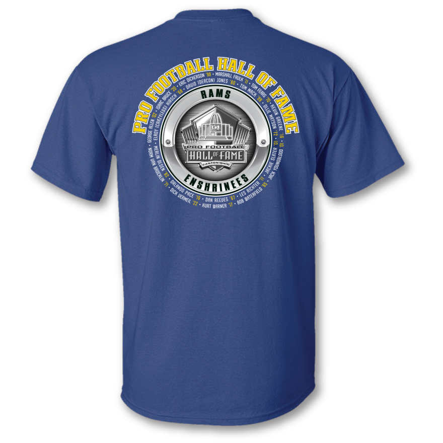 Rams Hall of Fame Legends T-Shirt 2022 – Pro Football Hall of Fame