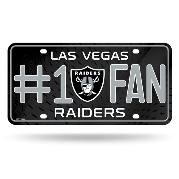 Raiders License Plate