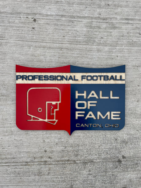 3D Hall Of Fame Retro Wall Sign - 23"