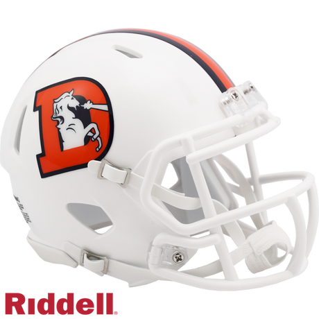 Broncos Riddell On Field Alternate Speed Mini Helmet 2023