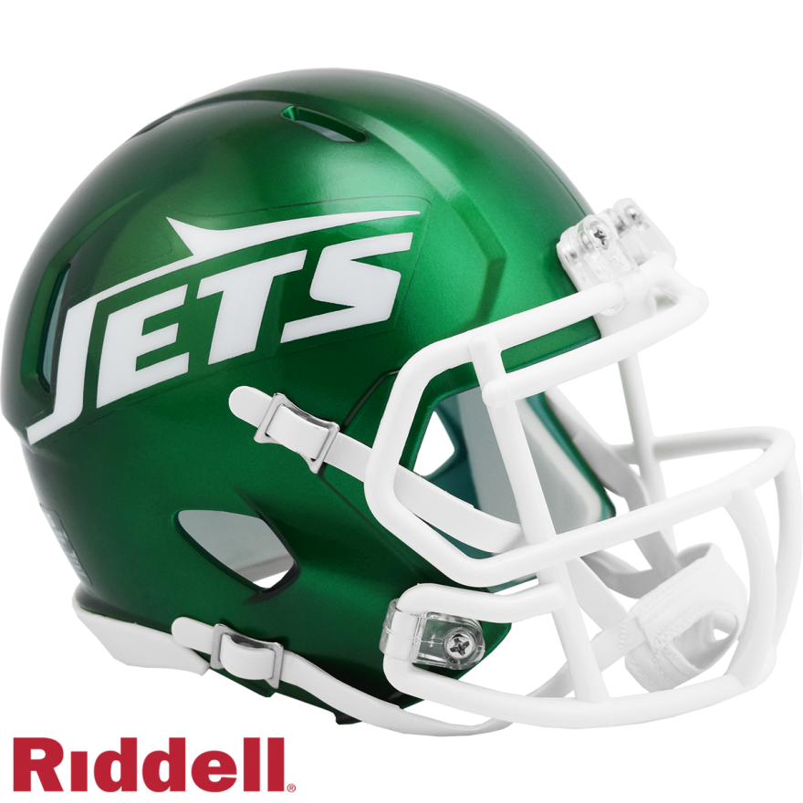 Jets 2023 On Field Alternate Mini Speed Legacy Tribute Helmet