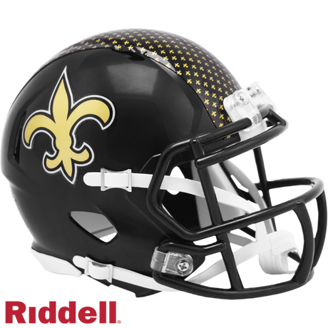 Saints On Field Alternate Speed Mini Helmet