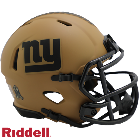 Giants Riddell Salute to Service Mini Helmet 2023