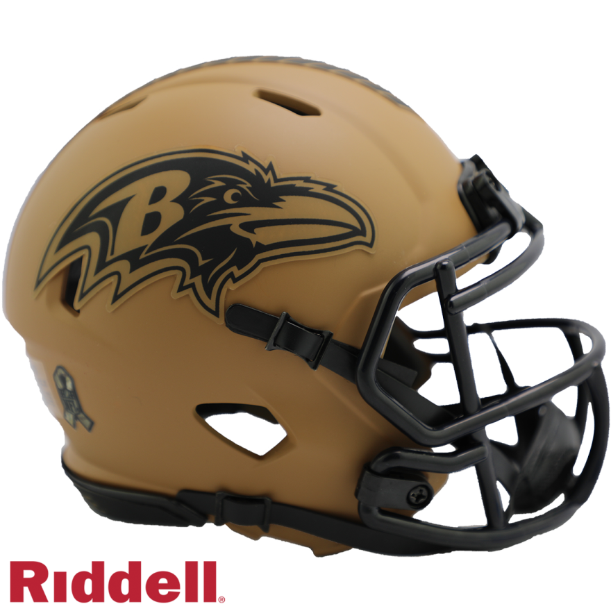 Ravens 2023 Salute to Service Mini Helmet