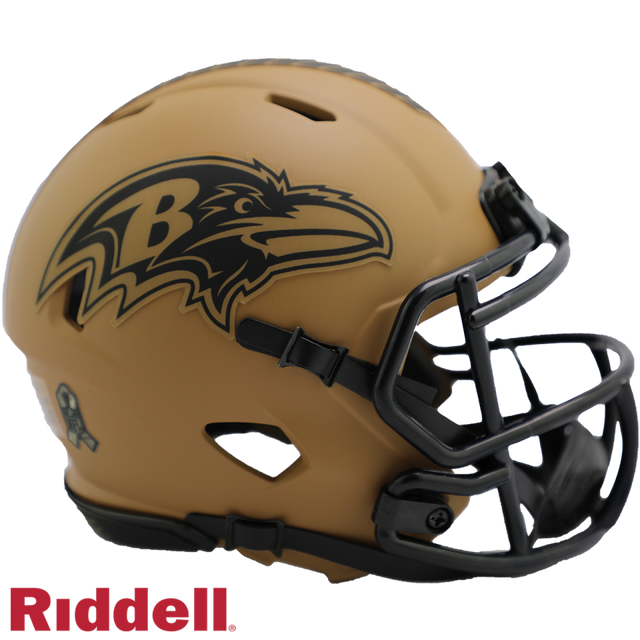 Ravens 2023 Salute to Service Mini Helmet