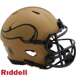 Vikings Riddell Salute to Service Mini Helmet 2023