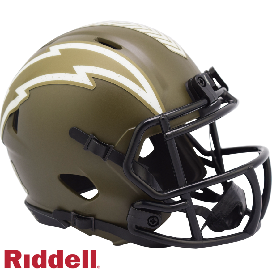 Chargers Riddell Salute to Service Mini Helmet