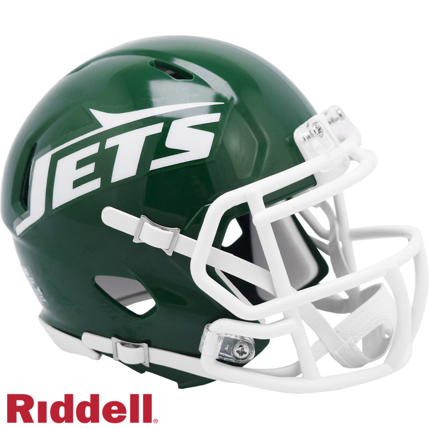 amazon mini football helmets New York Jets 1978-1989 Throwback Riddell Speed Mini Football Helmet
