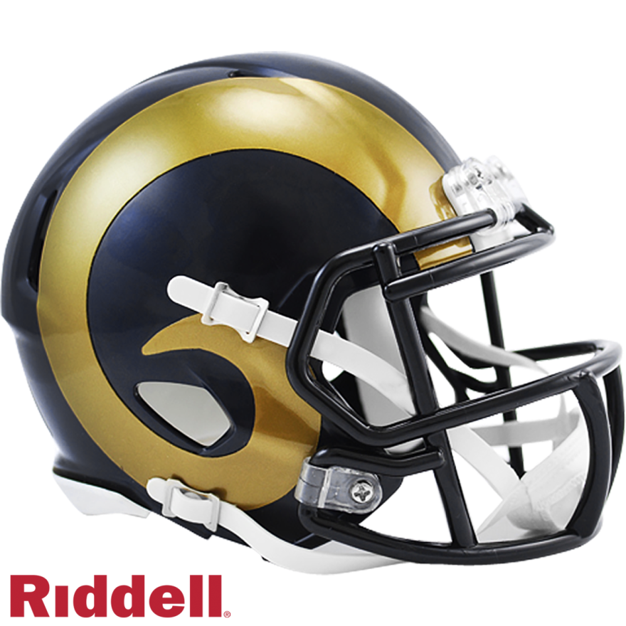 Rams Mini Throwback Speed Helmet 2000-16 – Pro Football Hall of Fame